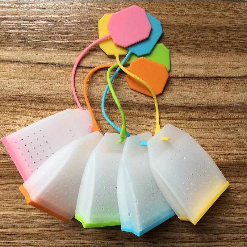 2pcs Colorful Silicone Tea Infuser Effortless Herb & Spice Infusion For A Perfect Cup Of Tea Easy To Use & Clean Durable Material Assorted Colors