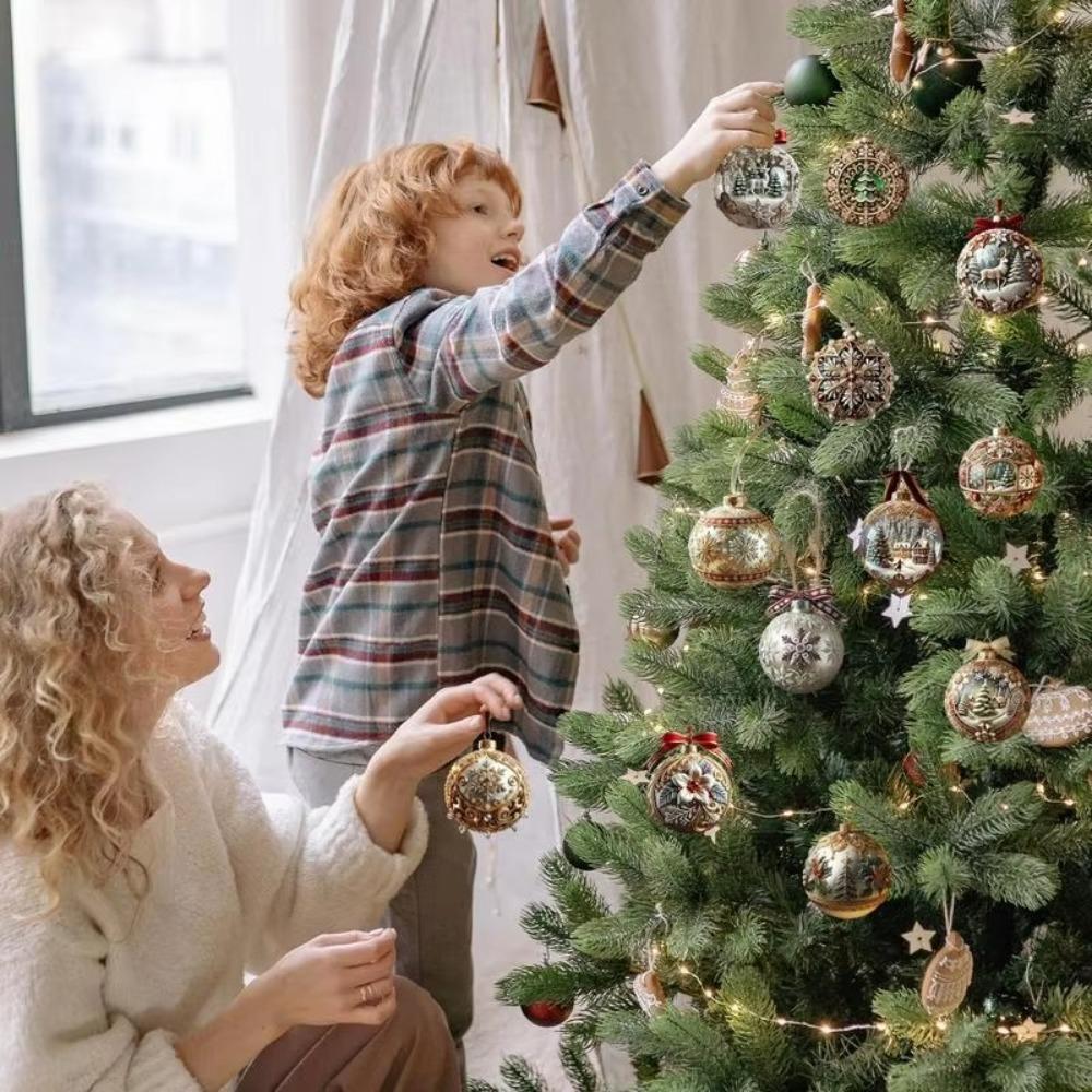 Akryl Flat Julefigur Anheng Multifunksjonelt 2D Akrylanheng Høytidsfest