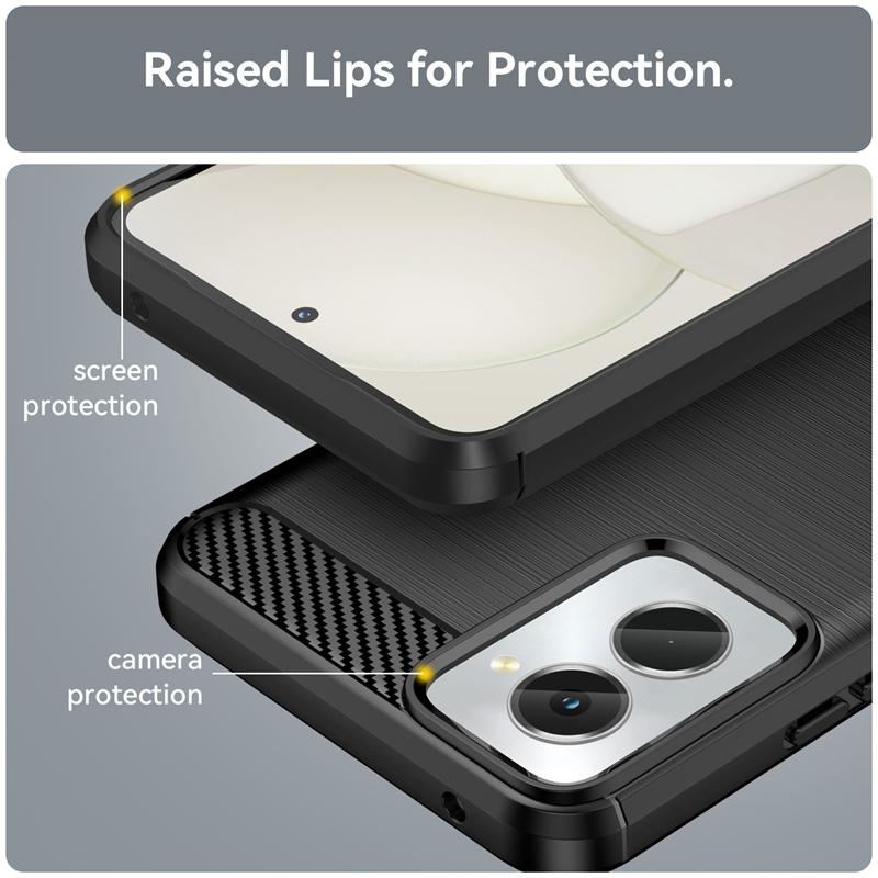 For Motorola Moto G Power 5G 2024 Case Silicone Carbon Fiber Cover For Moto G Power 5G 2024 Case For Moto G Power 5G 2024 Case