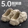 Student Sandals Hole Shoes Summer 2025 New Outer Wear Dual-purpose Beach Sandals Non-slip Thick-soled Sports Explosion