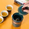 Pinyou Ancient Charm Portable Ceramic Tea Set