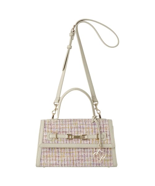

Квадратна сумка-клатч Selford Tweed CWGB245505 Універсальний розмір Жіноча Рожева, рожевий