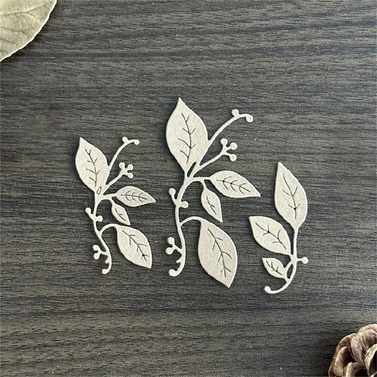 Leaves Cutting Dies Embossing Stencils  for Photo Journal Scrapbooking Card Decorations Carbon Steel Die Cuts