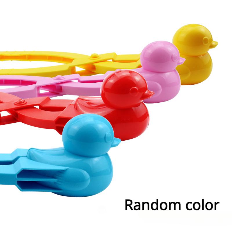 

2 шт., милые снежные утки, зажим для улицы, зимние милые утки, снеговик, инструмент для песка и снега (Случайный цвет) 2PCS-Random Color