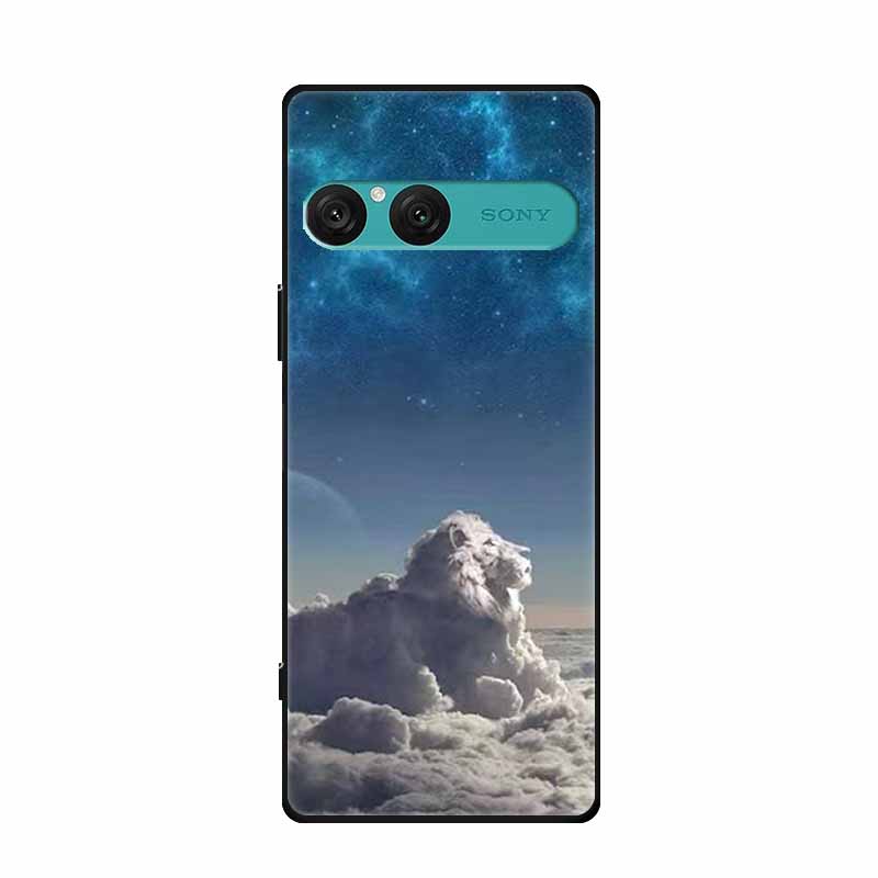 For Sony Xperia 10 VII Case Soft Silicone TPU Back Cover Protective Coque for Xperia10 VII 5G XQ-FE54 XQZ-CBFE Black Phone Cases