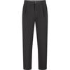 Qipai Men's Brushed Stretch Tapered Cropped Casual Pants