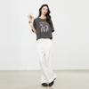 Elva' Island Summer Casual Print Short Sleeve T-Shirt