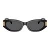 Versace Greca Vintage Personality Design Acetate Cat Eye Sunglasses Unisex Sunglasses Black Gold O4501F-OGB18754