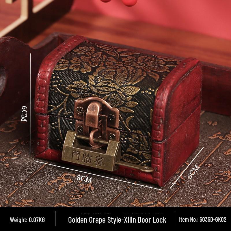 

Европейская винтажная маленькая подарочная коробка для хранения ювелирных изделий