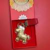 Instant Riches 999 Pure Gold-Plated Horse Keychain - New Style, Popular Business Gift