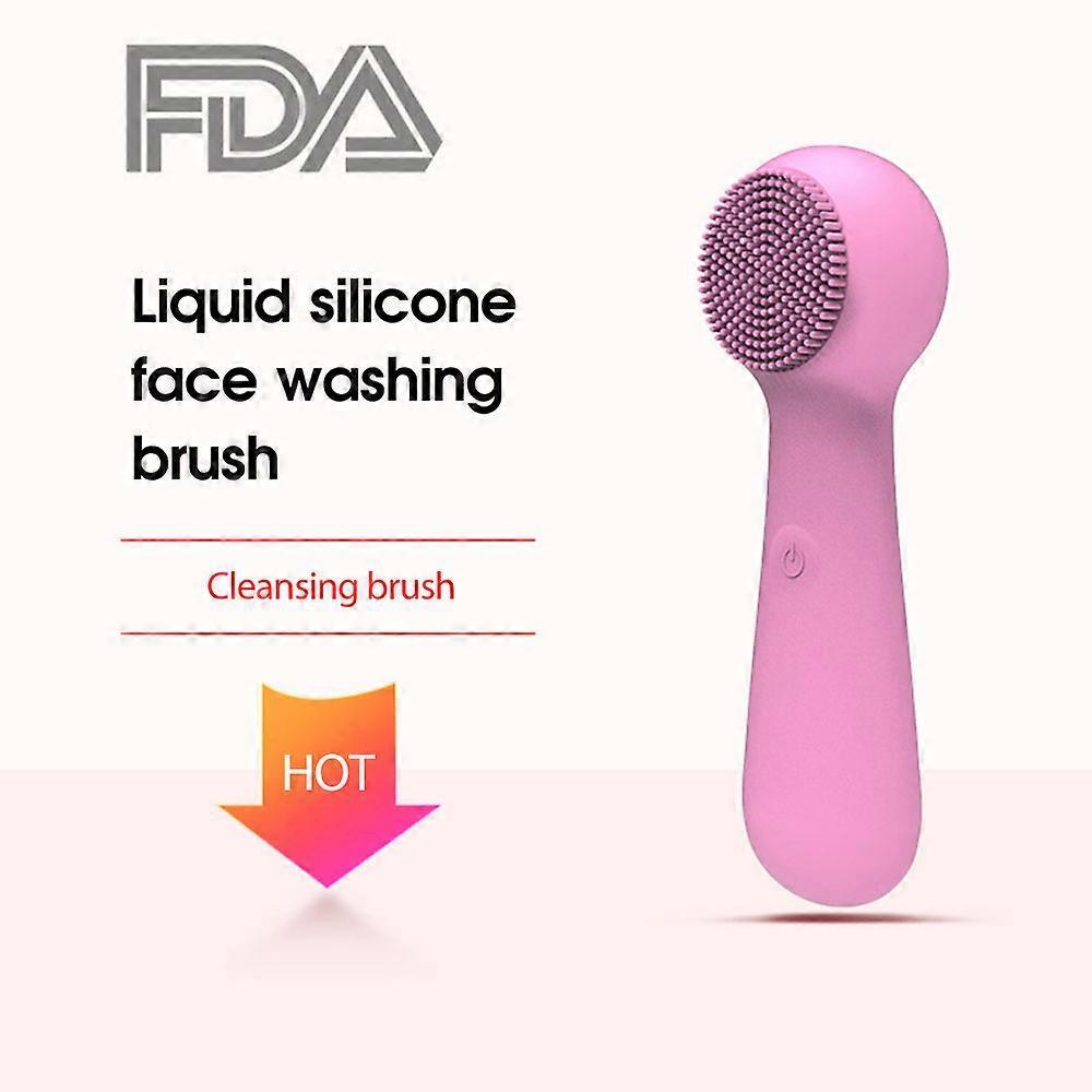 2025 Silicone Facial Cleansing Brush,Electric Face Cleansing Brush Waterproof  Inchargeable Facial Brushes