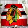 Blackhawks Blanket Flannel Throw for Sofa, Travel, Camping, Livingroom, Office, Chair and Bed Soft and Warm Holiday Birthday Gifts