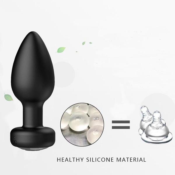 1PC Vibrating Butt Plugs, Anal Sex Toys for Male/female Vibrators, Prostate Massagers for Adult Toys for Male Sex Toys