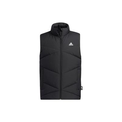 Down Vests Men's Black Stand Collar Moderate Other H20779