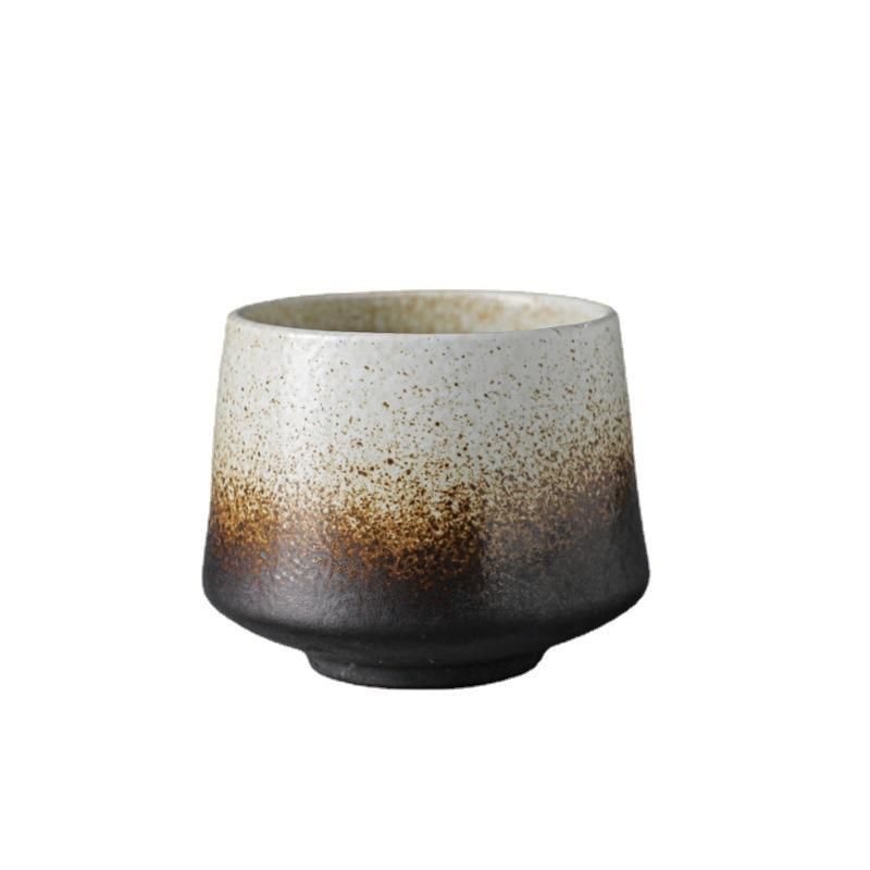 Retro Ceramic Master Cup Tea Cup Kung Fu Teacup Household Afternoon Tea Cup Creative Casual Cup