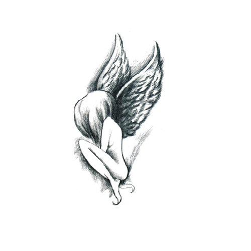 Small Fresh Tattoo Sticker Cute Swallow Fairy Fox Rose Sexy Waterproof Tattoo Sticker Female Suit Sticker