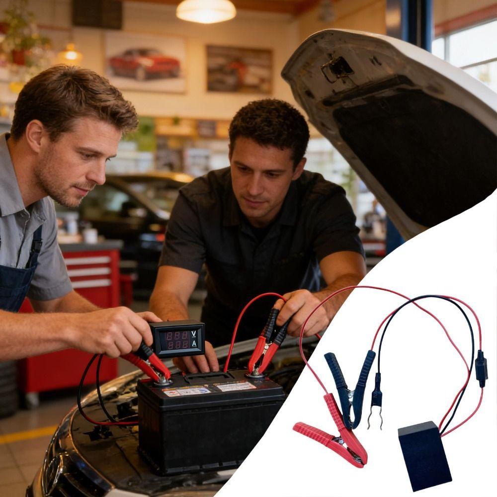 Spring Clip Connection Battery Drain Tester ABS Parasitic Draw Detector  Vehicle Maintenance