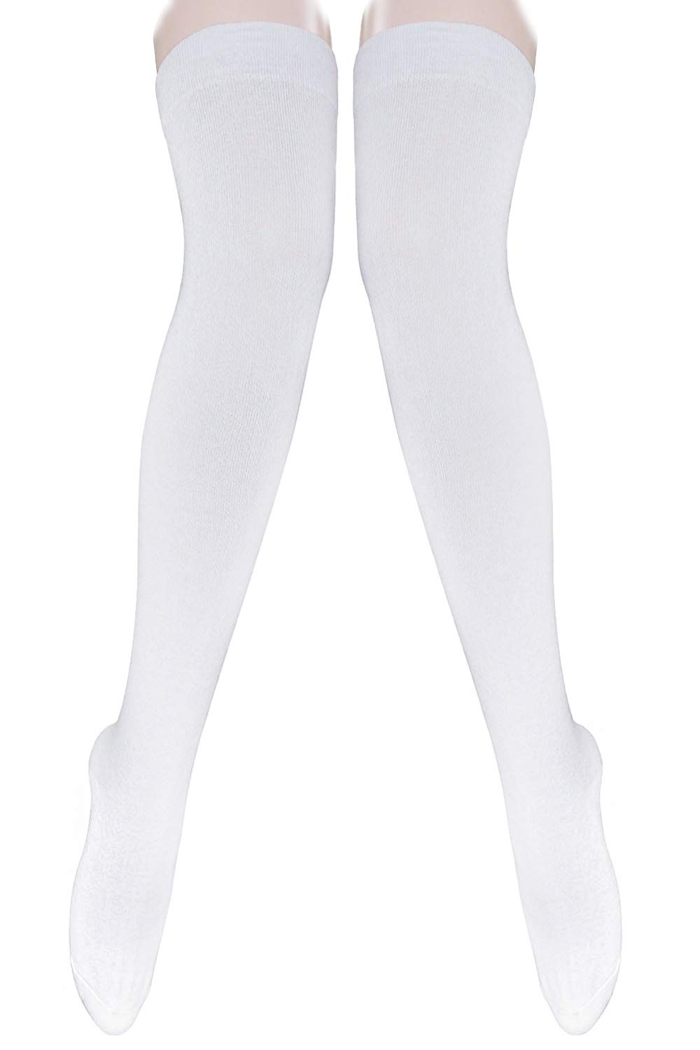 

2 Pairs Overknee Long High Cold Thigh High Warm Beautiful Cute for One Size Fits Most [OUFANCY] Socks, Socks, Socks, Cotton, Thermal, Protection,