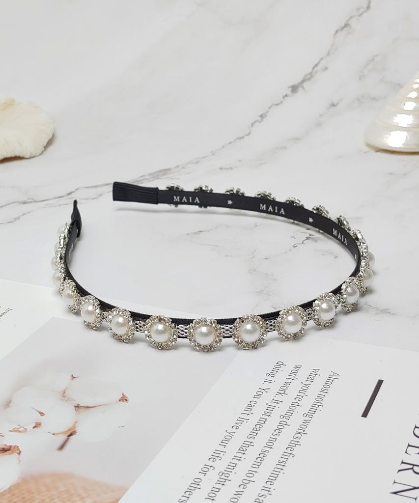 Maia Flower Jewel Princess Headband