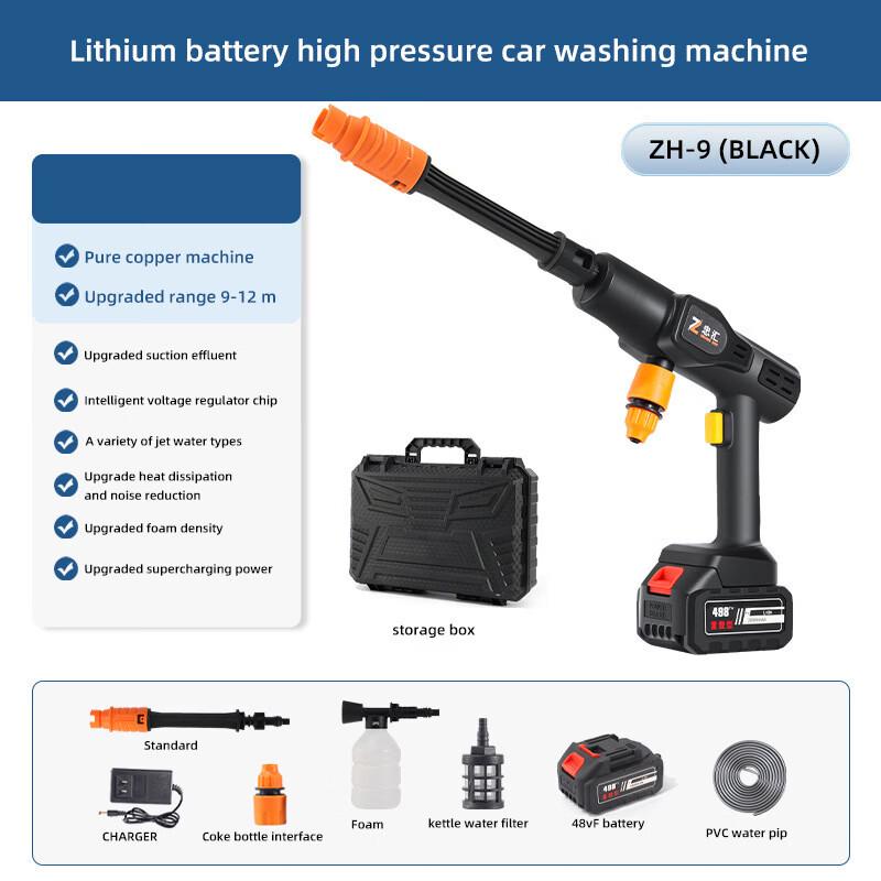 Zhonghui High-Pressure Car Wash Gun CN plug (adapter included)