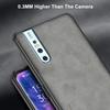 Luxury PU Leather Case For Vivo V15 Pro V9 V17 Neo V7 Plus Cover Matte Protection Silicone Phone Case For Vivo 1907 Y85 Y71 Y79