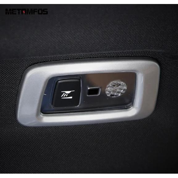 Reading Light Lamp Cover Trim For Volvo XC60 XC 60 2017 2018   Matte Decoration Frame Interior Accessories Car Styling