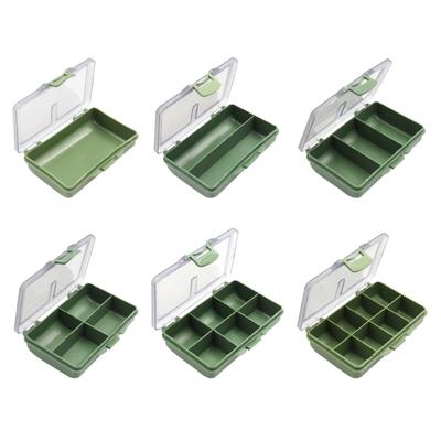 Scatola porta attrezzatura da pesca Scatola porta ami Scatola porta attrezzatura da pesca alla carpa Scatole porta esche per attrezzatura da pesca 105x65x24mm Attrezzi per attrezzatura