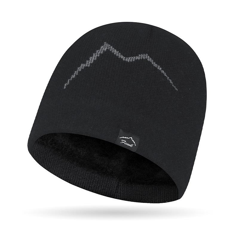 NORTHWOOD Winter Beanies Hat with Anti Cold and Warm Insulation Men and Women with Velvet Ear Protection Knitted Hat