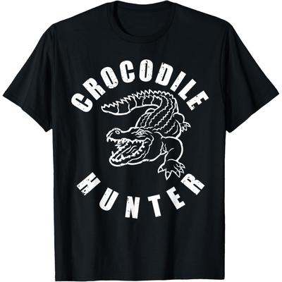 Crocodile Hunter Shirt Reptile Huntsman T-Shirt T-Shirt(1)