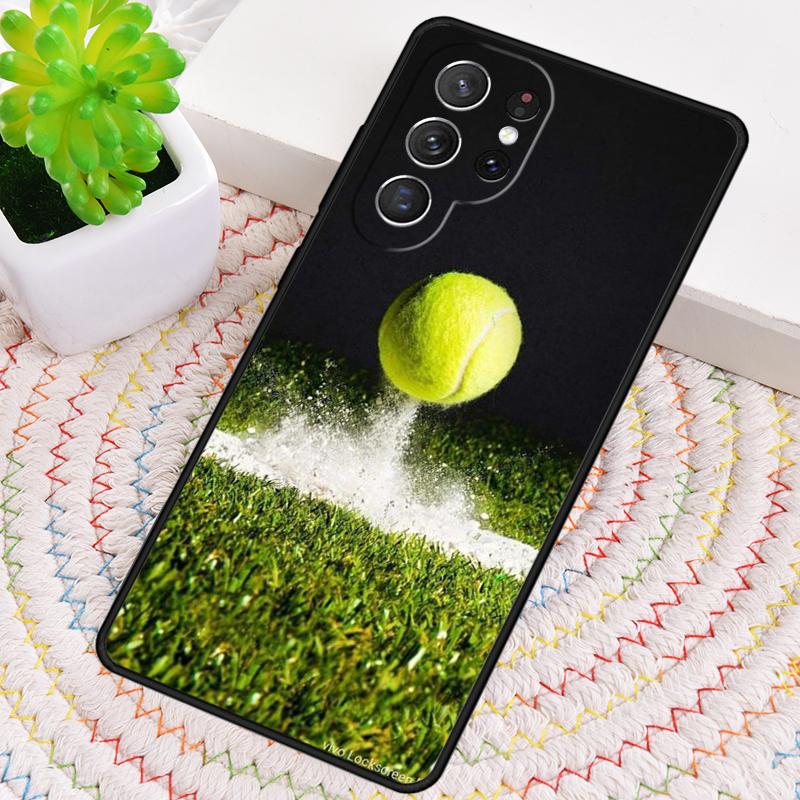 Tennis Balls Soft TPU Phone Case For Samsung Galaxy Note 10 Pro S26 S25 S24 S23 S22 Ultra Plus S21 FE S20 Shockproof Cover