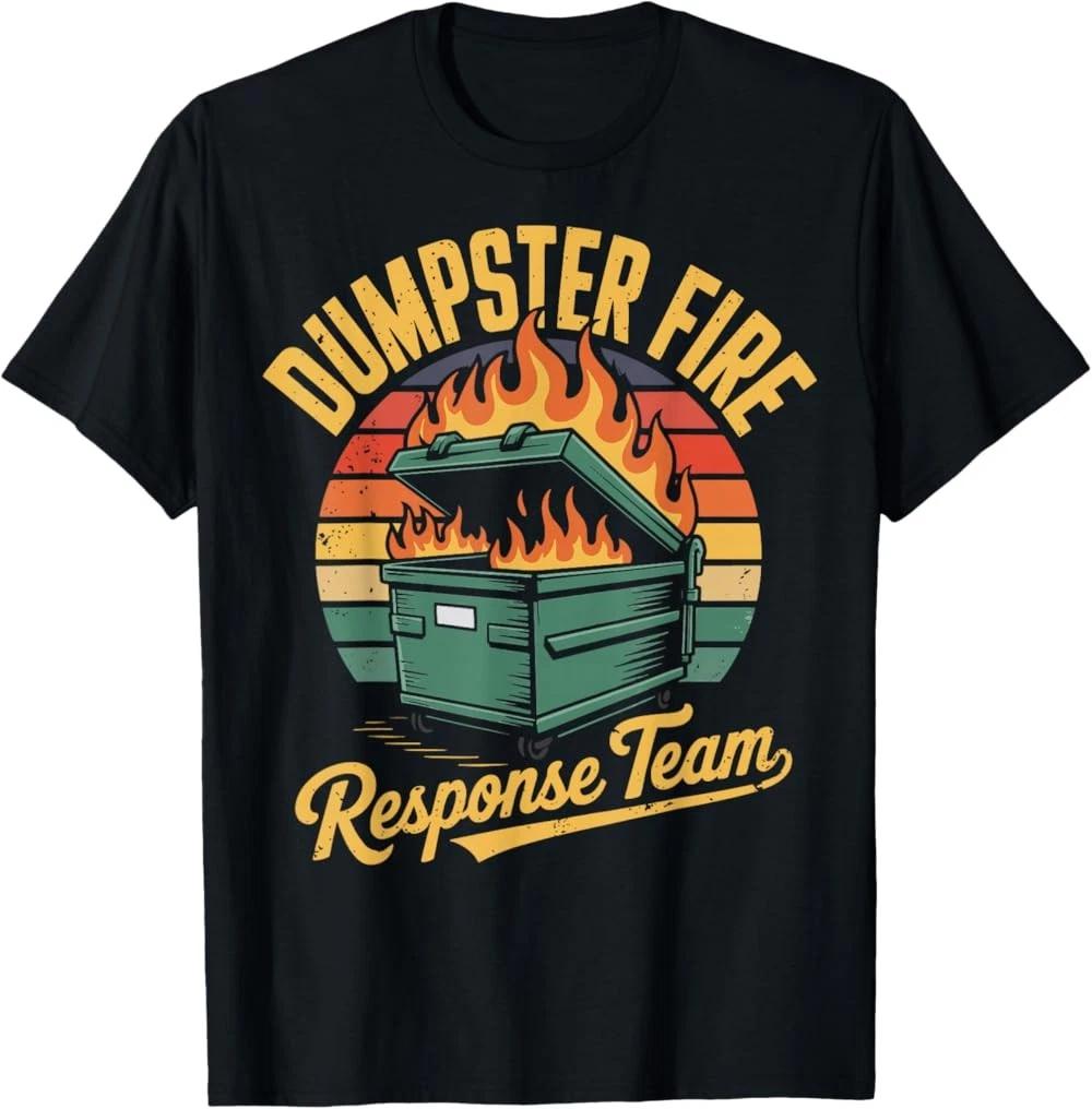 Dumpster Fire Response Team T-Shirt L