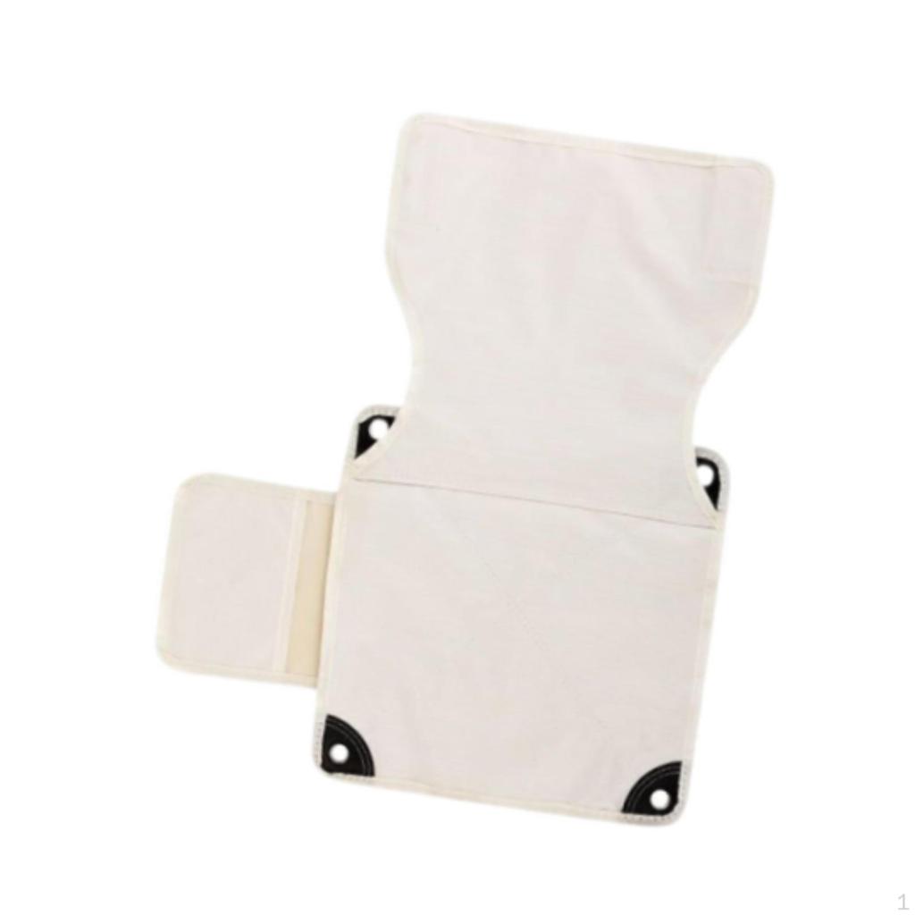 Chair Replacement Cloth for Folding Chairs with Side Pocket, Suitable Outdoor Settings