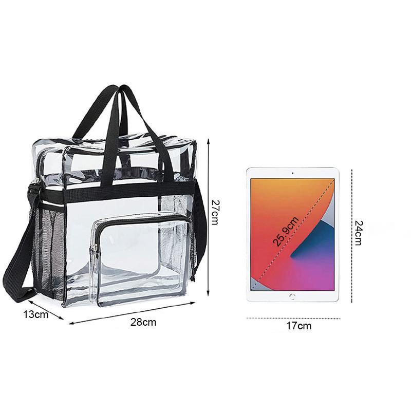 Transparent Pvc Cubic Storage Bag With Sealing Function For Travel And Bedroom Organizing