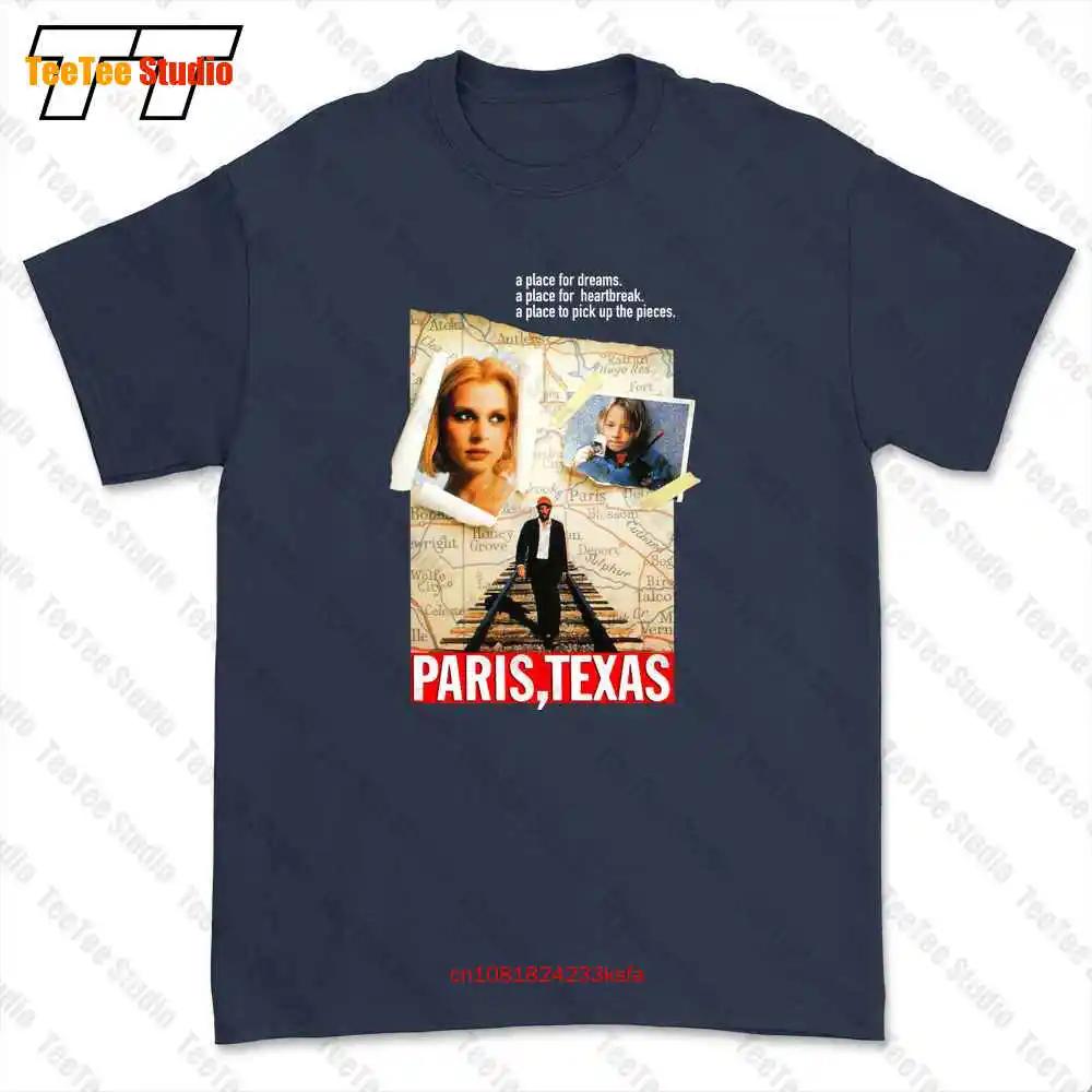 Paris Texas Wim Wenders Drama Filmplakat 1984 Frankreich T-Shirt Tee NE58