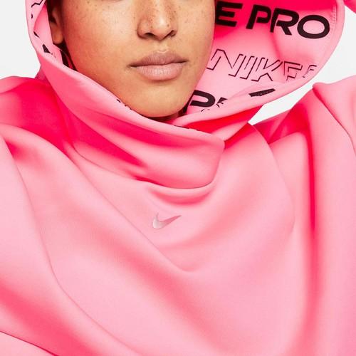 Nike Solid Color Logo Print Hoodie for Women