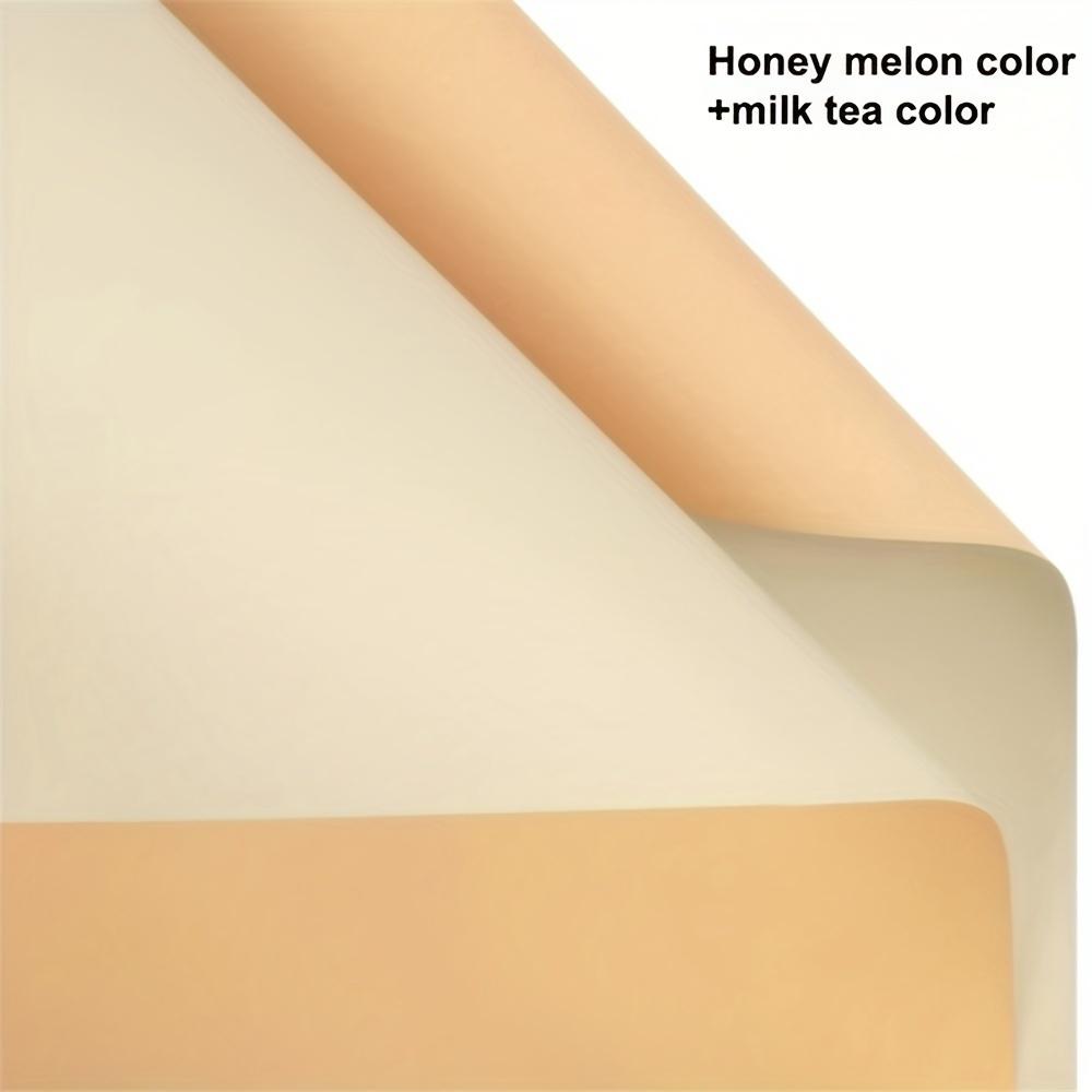 Lot de 20 feuilles de papier d'emballage cadeau à thème papillon fantaisie, feuilles d'emballage en plastique bicolores recto verso pour bouquets, cadeaux et mariages, imperméables et épaisses