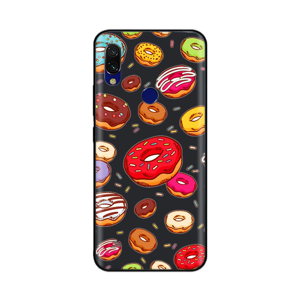 For Xiaomi Redmi 7 Case Redmi7 Black Silicon Bumper Soft Tpu Phone Case Cover For Xiaomi Redmi Note 7 Pro Note7 Case Funda Coque