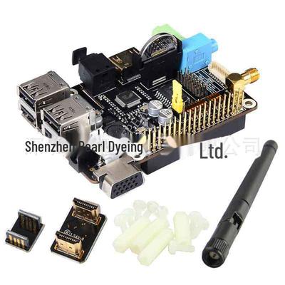 Raspberry Pi X200 V1.3-Erweiterungskarte mit HDMI-zu-VGA-, RTC-, Audio- und Wireless-WiFi-Unterstützung