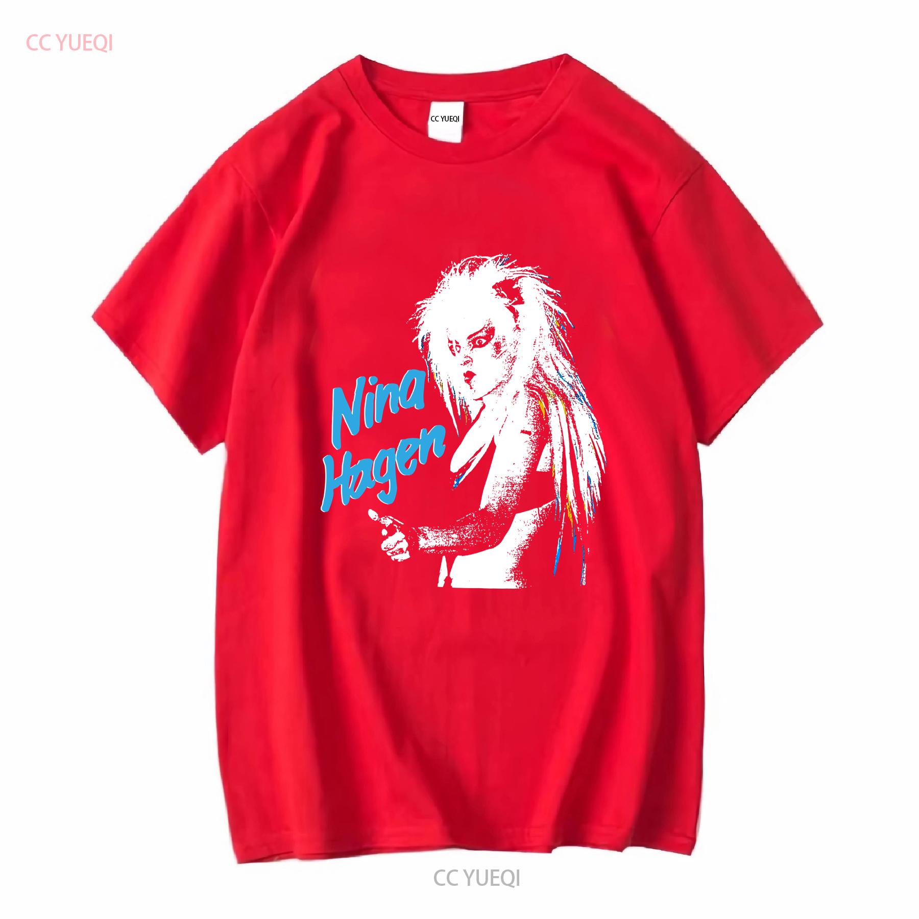 

Супер Редкая Винтажная Футболка 80-х Nina Hagen № mv2575 винтажная Стираная с принтом Удобная Повседневная мужская Эластичная Дышащая S