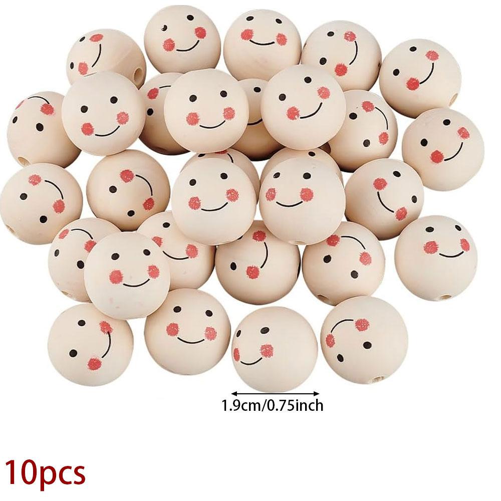 5/10/20 wooden beads, creatively personalized production of perforated wooden beads, various wooden beads, wooden beads, and wooden rings