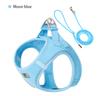Dog Harness Leash Set for Small Medium Dog Adjustable Reflective Puppy Cat Harness Pet Vest Chihuahua Dachshund Outdoor Walking