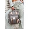 Spacious Backpack with Space for a 14" Laptop, Gray - Himawari