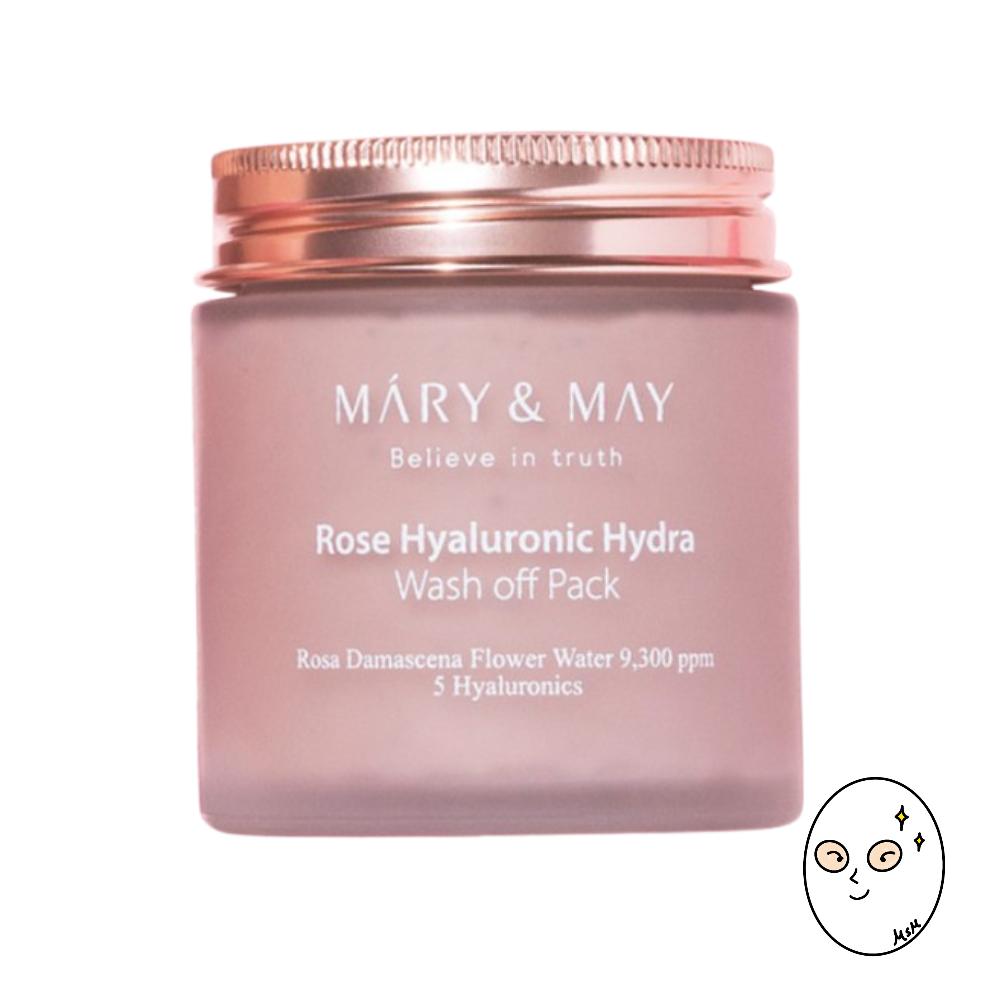 Mary & May Rose Hyaluronic Hydra Wash Off Pack 125ml (Option 2)