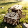 Wooden Off Road Vehicle Puzzle DO-IT-YOURSELF Wooden 3D Off Road Vehicle Assembly Learning Birthday Present Christmas Present