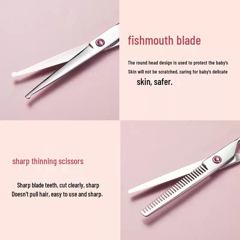 Children's Baby Hair Cutting Scissors Set