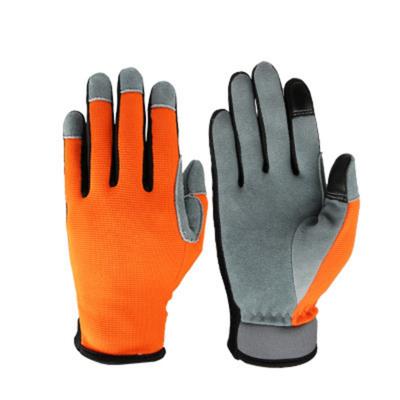 Gardening Gloves Deer Leather Wear Resistant Non-slip Russian Work Gloves Garden Planting Garden Labor Protection Gloves