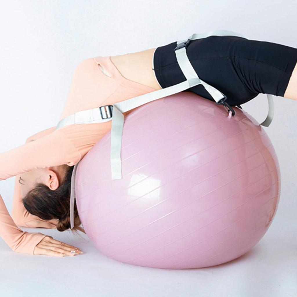 Yoga Ball for Somersault & Backflip Training, Adjustable Straps, Fitness & Yoga Exercises