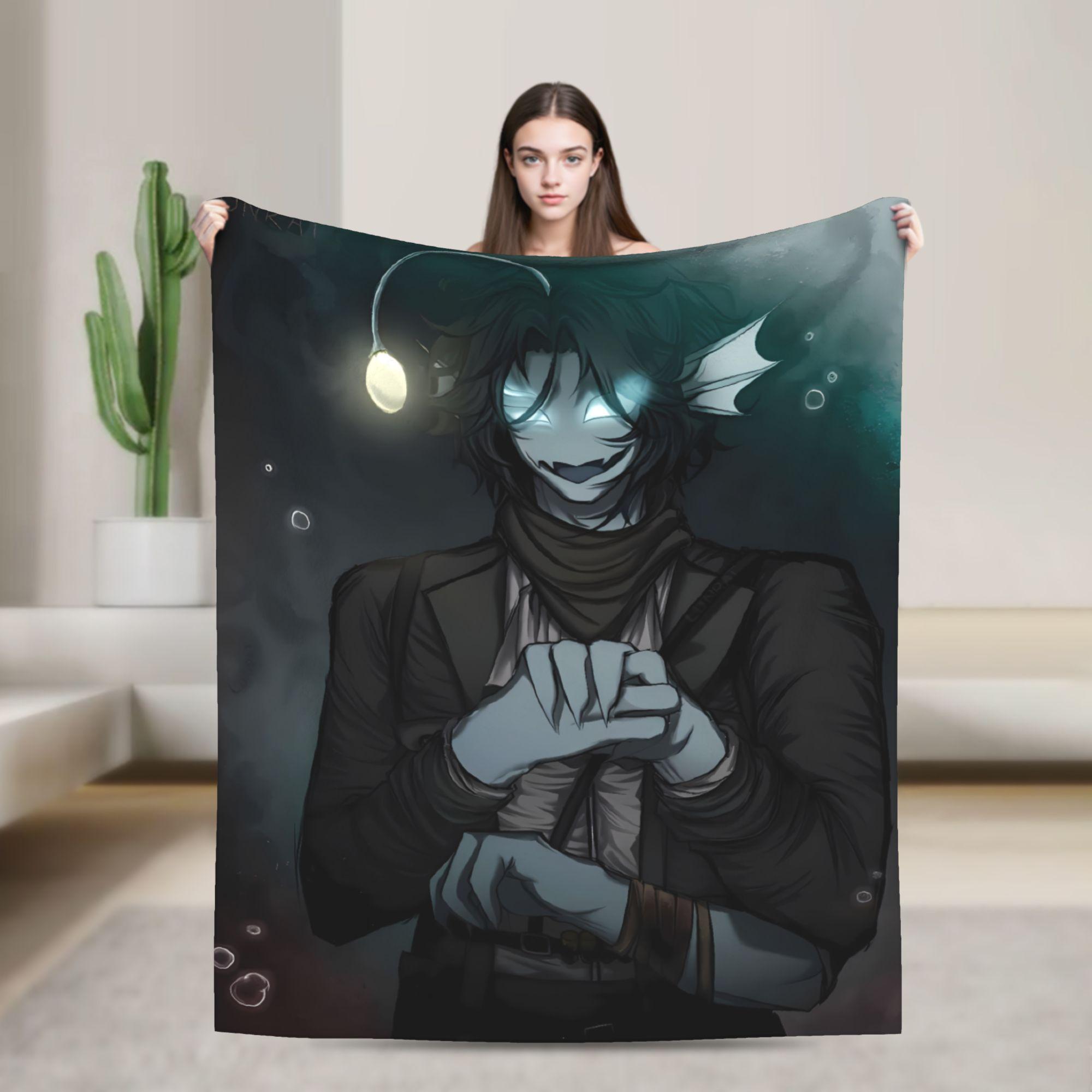 

Super Soft Blanket Picnic Sebastian Solace Pressure Game (1) Throw Blanket Flannel Bedspread For Bedroom Fluffy Sofa Bed Cover 75x90cm
