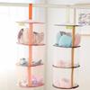 Zipper Bra Drying Basket 3-layer Hanging Net Mesh Storage Basket Bag Hanging Cage Clothes Bra Drying Organizer