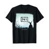 Ni with Antlers T Shirt Vintage Washed Soft Top For Everyday Wear Designer Clothes Graphic Stretched Comfortable Breathable